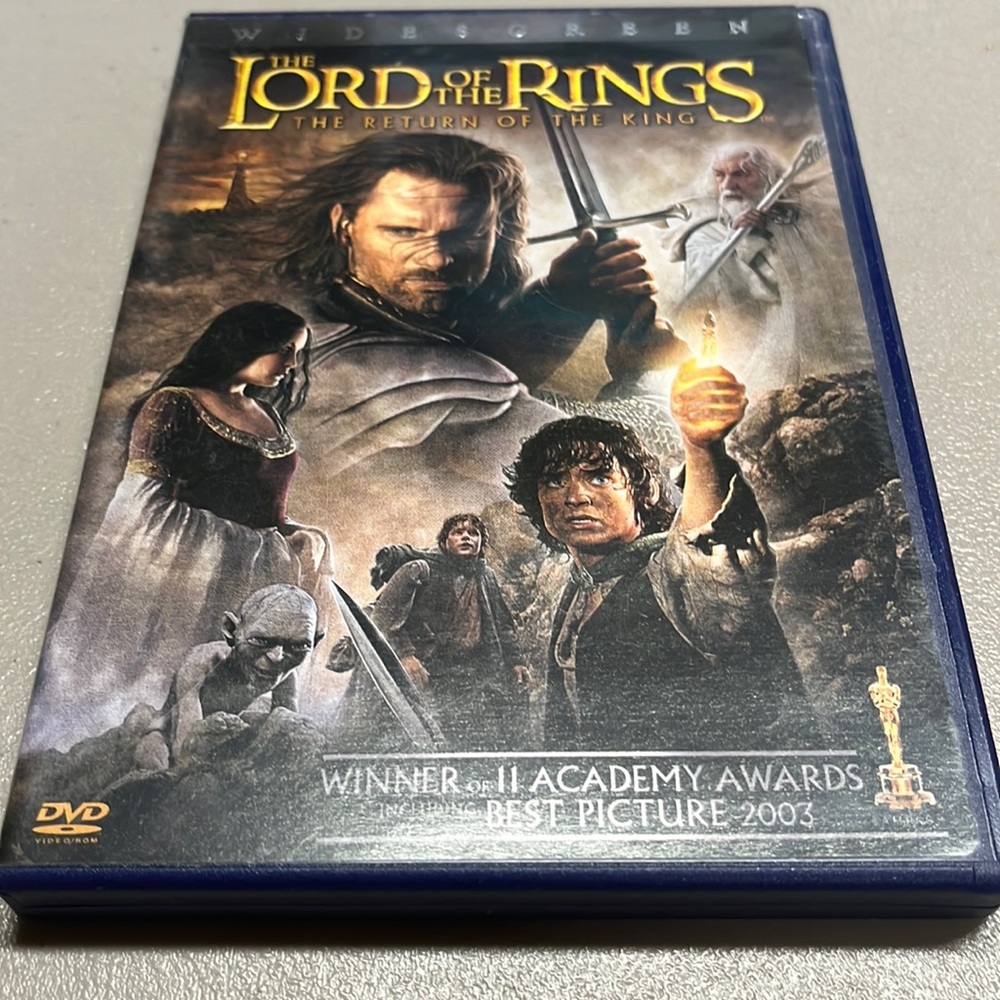 The Lord Of The Rings The Return Of The King DVD